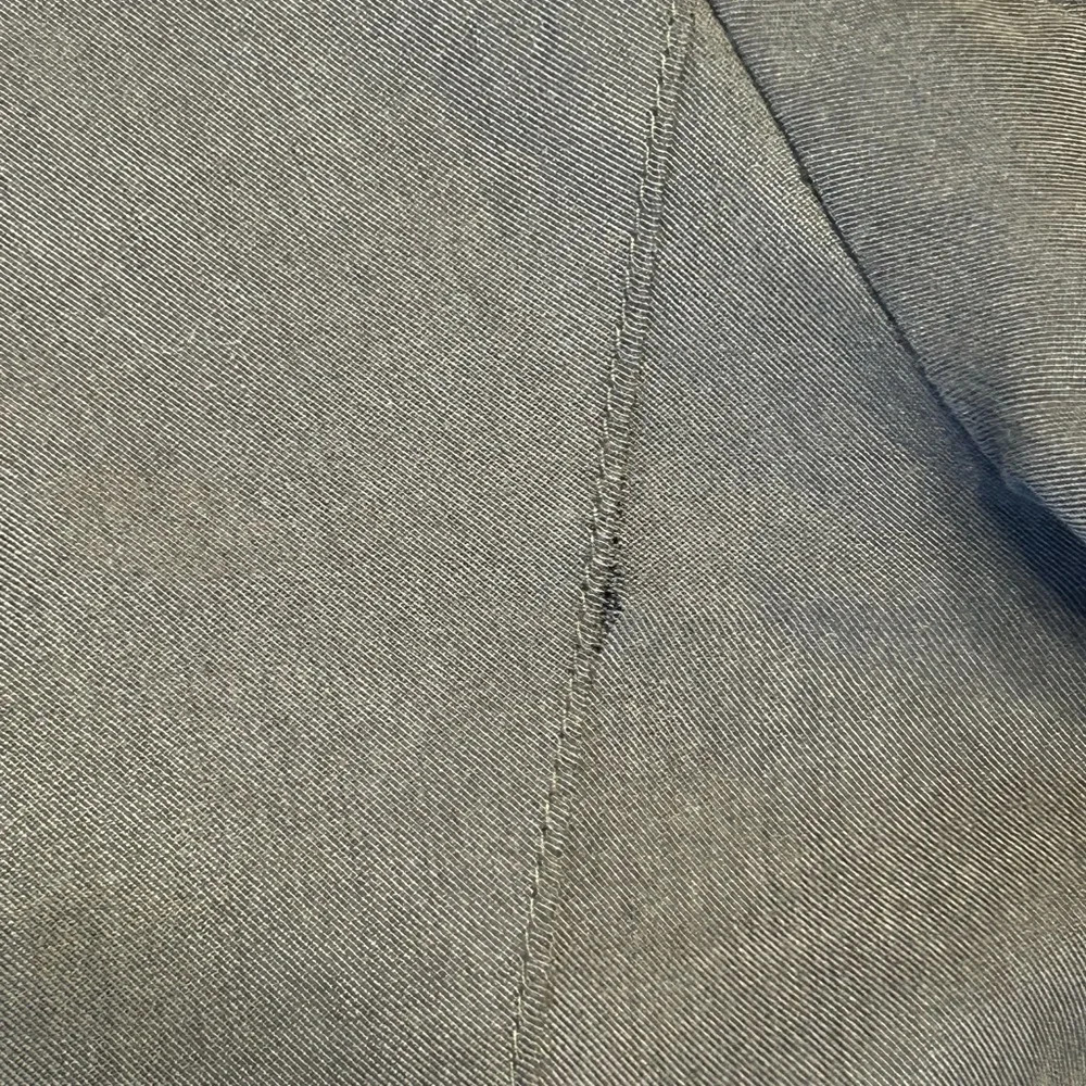 Apt 9 Slate Gray Moto Jacket Lined Size Xs Full Asymmetric Zip Fabric GUC - Picture 9 of 10